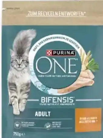 Scheck-in-Center Purina One Katzennahrung Huhn Angebot