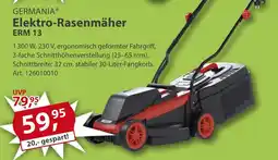 Sonderpreis Baumarkt GERMANIA® Elektro-Rasenmäher ERM 13 Angebot