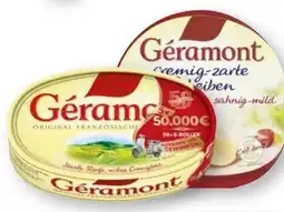 Scheck-in-Center Géramont Original Französischer Weichkäse Angebot