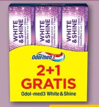 REWE Odol-Med 3 Zahncreme White & Shine Angebot