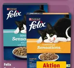 REWE Purina Felix Sensations Katzentrockennahrung Angebot