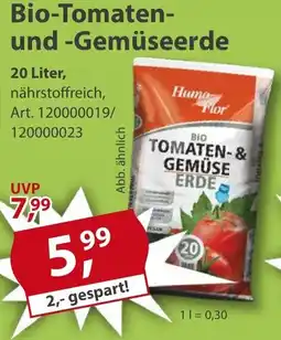 Sonderpreis Baumarkt Bio-Tomaten- und -Gemüseerde Angebot