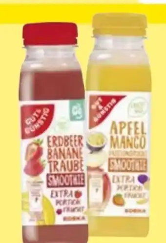 Edeka Gut & Günstig Erdbeer-Banane-Traube Smoothie Angebot