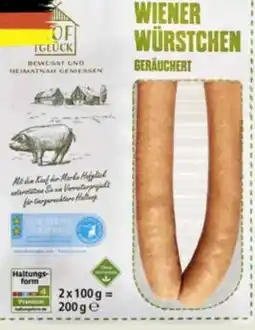 Edeka Hofglück Wiener Würstchen Angebot