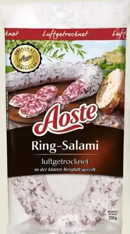 Edeka Aoste Ring-Salami Angebot