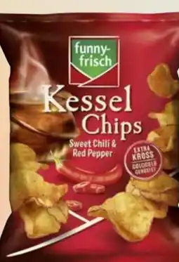 Edeka Funny Frisch Kessel Chips Sweet Chili & Red Pepper Angebot