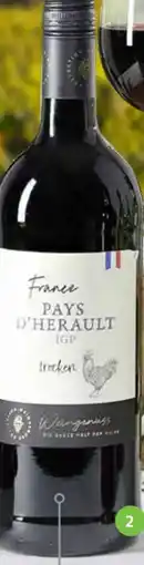 Edeka Wein-Genuss Pays d‘Herault Vin Rouge Angebot