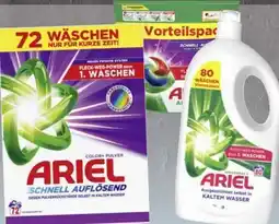 Edeka Ariel XXL Colorwaschmittel Angebot