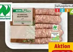 REWE Center Rewe Bio Schweine Bratwurst Angebot