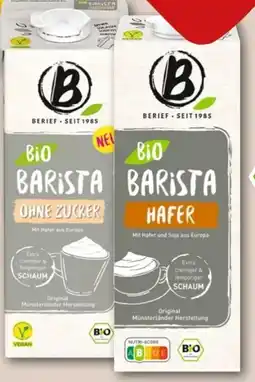 REWE Center Berief Bio Haferdrink Angebot