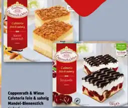 REWE Center Coppenrath & Wiese Cafeteria fein sahnig Mandel-Bienenstich Angebot