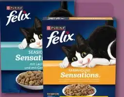 REWE Center Purina Felix Sensations Katzentrockennahrung Angebot