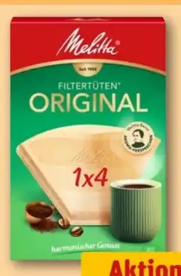 REWE Center Melitta Filtertüten Original Angebot