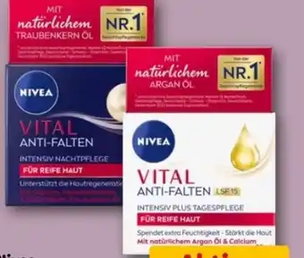 REWE Center Nivea Vital Anti-Falten Tagespflege Angebot