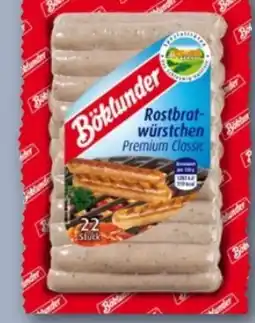 REWE Center Böklunder Rostbratwürstchen Premium Classic Angebot