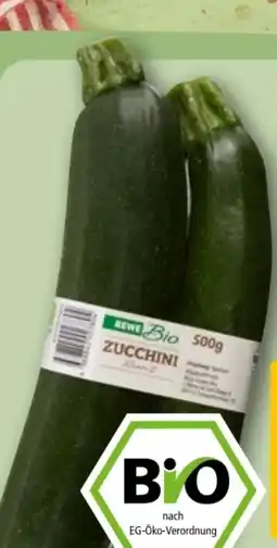 REWE Rewe Bio Bio-Zucchini Angebot