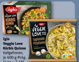 REWE Iglo Veggie Love Kürbis Quinoa Angebot