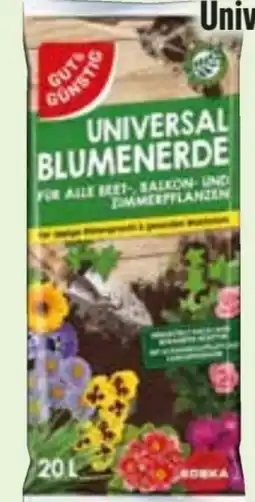 Edeka Gut & Günstig Universal Blumenerde Angebot