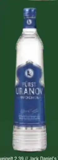 E-Center Fürst Uranov Wodka Angebot