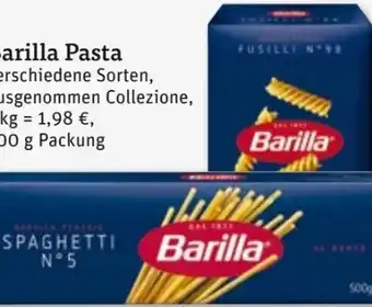 tegut Barilla Pasta Angebot