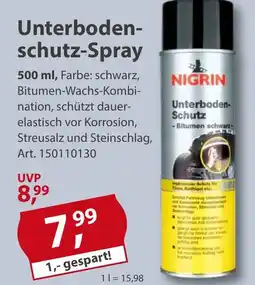 Sonderpreis Baumarkt Unterboden- schutz-Spray Angebot