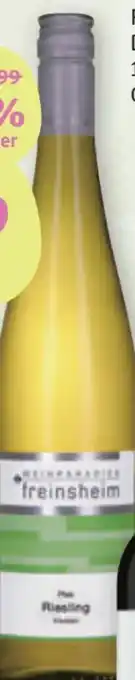 tegut Weinparadies Freinsheim Riesling Angebot