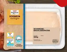 REWE Center Rewe Regional Schweine-Backleberkäse Angebot