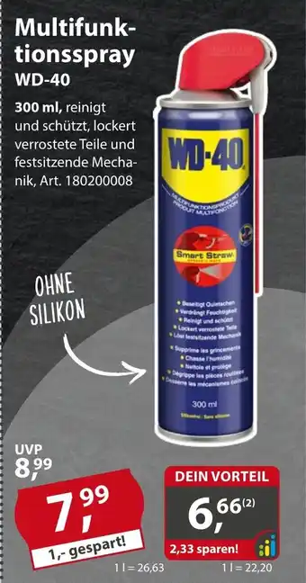 Sonderpreis Baumarkt Multifunk- tionsspray Angebot