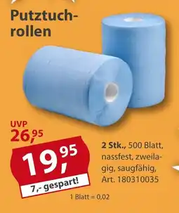 Sonderpreis Baumarkt Putztuch- rollen Angebot