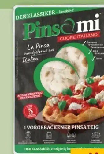 REWE Pinsami Vorgebackener Pinsa Teig Angebot