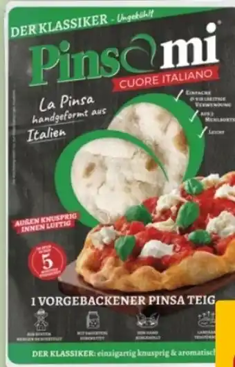 REWE Center Pinsami Vorgebackener Pinsa Teig Angebot