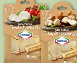 REWE Steinhaus Pasta Rustica Steinpilz Champignon Tortelli Angebot