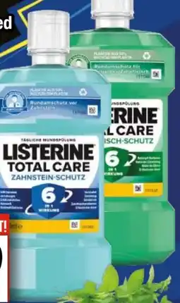 EDEKA Bandelt Listerine Total Care Mundspülung Angebot