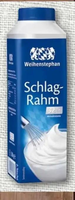 nahkauf Weihenstephan Schlagrahm Angebot