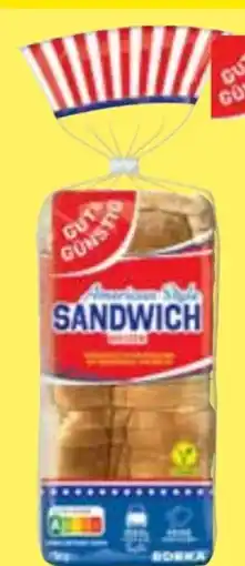 Edeka Gut & Günstig Sandwich Toast Vegan Angebot