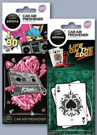 REWE Center Aroma Car Air Freshener Duftbaum Angebot