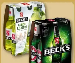 REWE Center Beck's Green Lemon Angebot