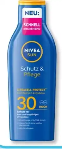 Budni Nivea Sun Sonnenspray Schutz & Pflege LSF 30 Angebot