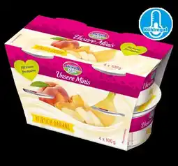 PENNY Sachsenmilch Unsere Minis Pfirsich Banane Angebot