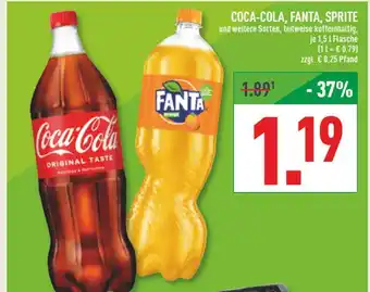 Marktkauf Coca-cola coca-cola, fanta, sprite Angebot