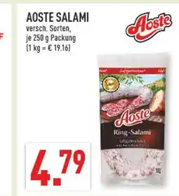 Marktkauf Aoste aoste salami Angebot