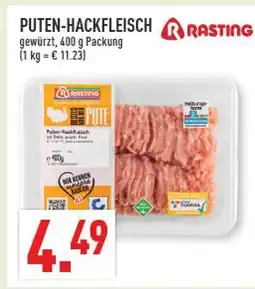 Marktkauf Rasting puten-hackfleisch Angebot