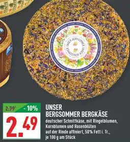 Marktkauf Unser bergsommer bergsommer bergkäse Angebot