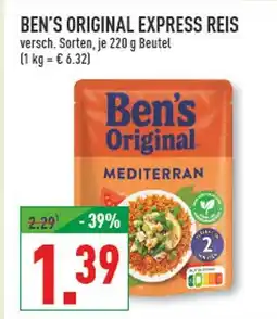 Marktkauf Ben's original express reis Angebot