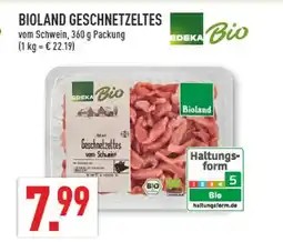 Marktkauf Edeka bio bioland geschnetzeltes Angebot