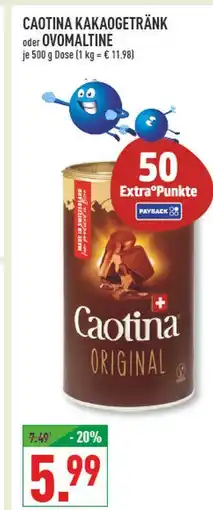 Marktkauf Caotina kakaogetränk oder ovomaltine Angebot