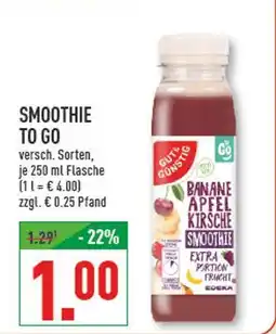 Marktkauf Gut&günstig smoothie to go Angebot