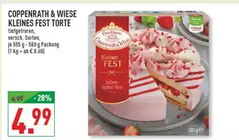 Marktkauf Coppenrath & wiese kleines fest torte Angebot