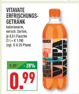 Marktkauf Vitavate erfrischungsgetränk Angebot