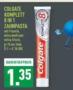 Marktkauf Colgate komplett 8 in 1 zahnpasta Angebot